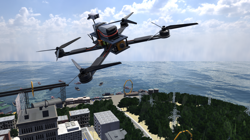 Демо-симулятор управления БПЛА от Varwin Демо-симулятор управления БПЛА от Varwin